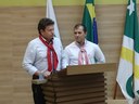 Marco Antônio Moreira e Vanderlei Gomes Amorim representaram o CTG