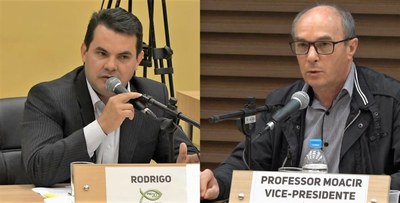 Rodrigo e Gregolin pedem reunião com o Executivo Municipal