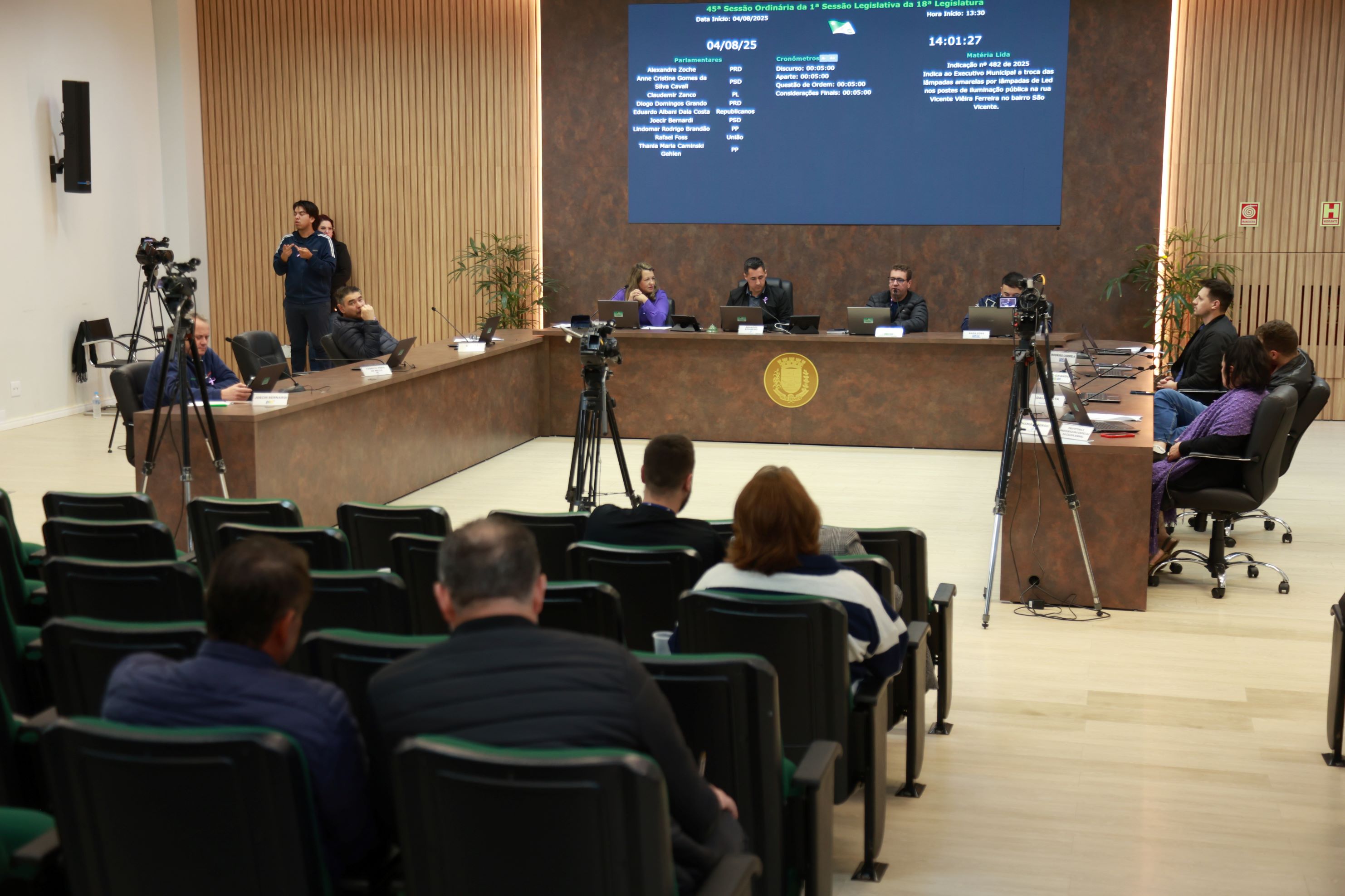 Após recesso, vereadores retomam as Sessões Ordinárias 