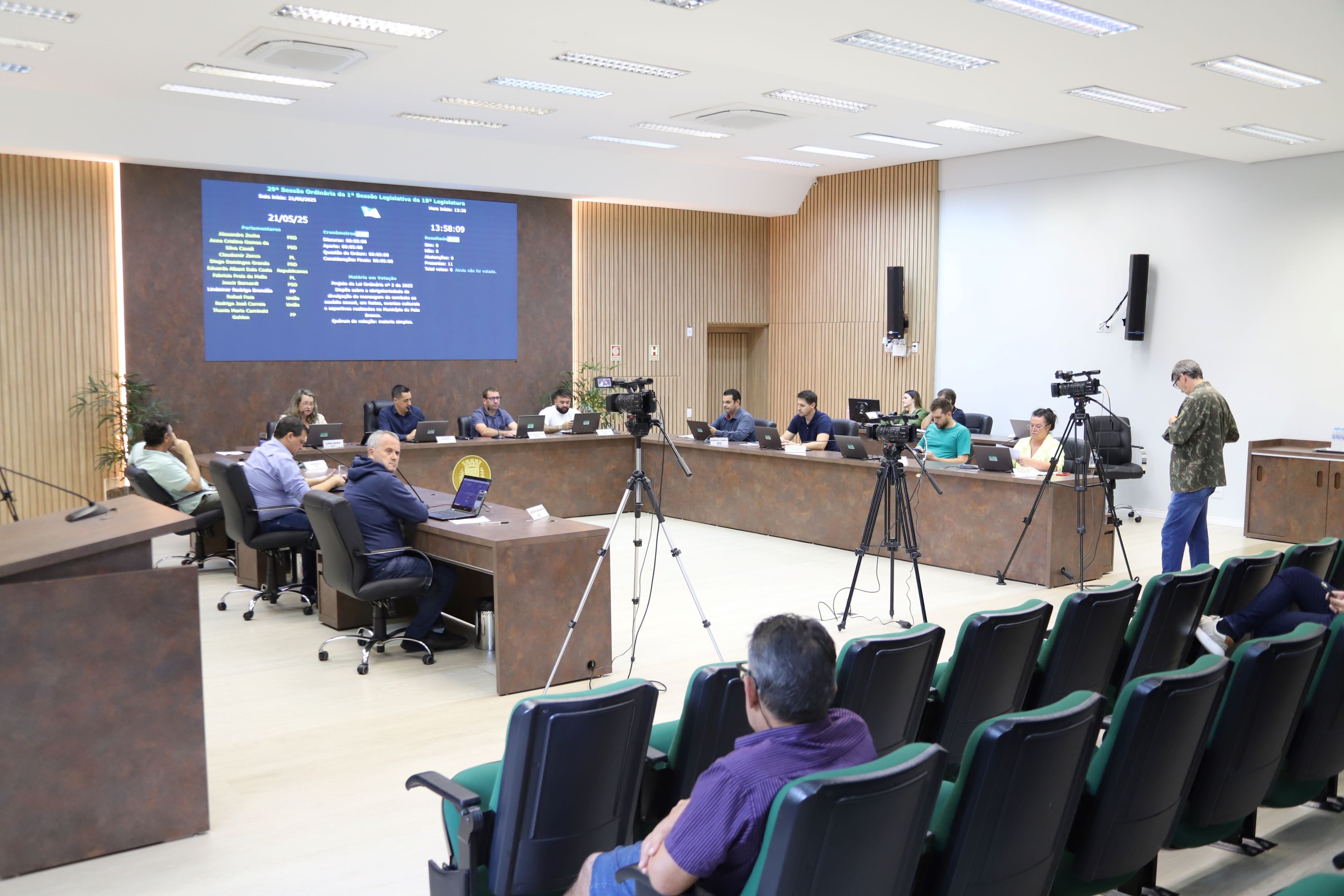 Aprovado projeto para divulgação de campanha de combate ao assédio sexual em eventos realizados em Pato Branco