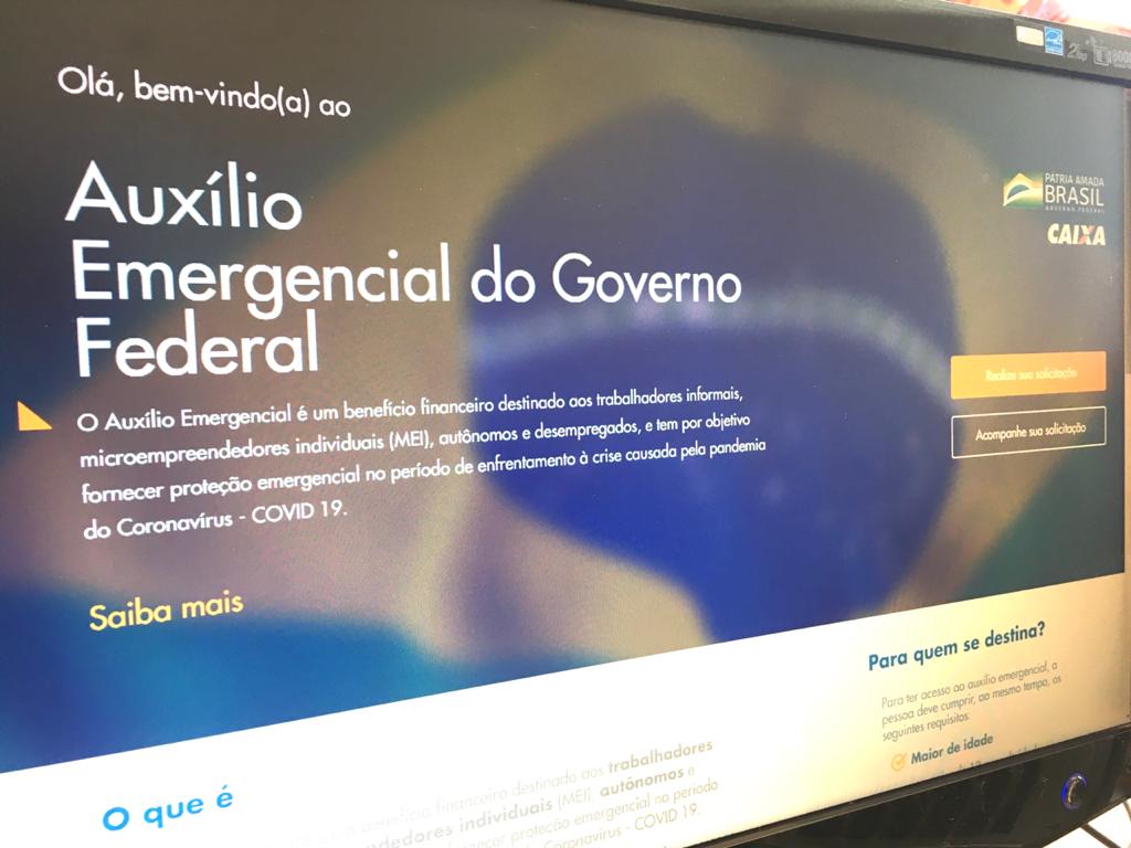 Auxílio emergencial já está sendo pago aos trabalhadores que realizaram a solicitação 