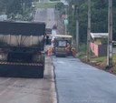 DER trabalha na construção de ciclovia na PR-493 em Pato Branco