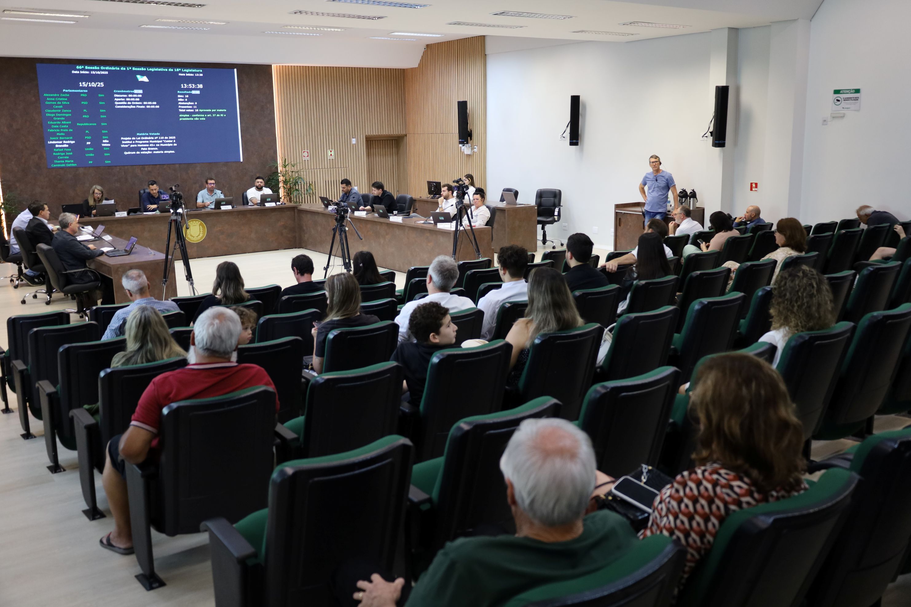 Em primeira votação, vereadores aprovam projeto do Executivo para redução temporária do ITBI