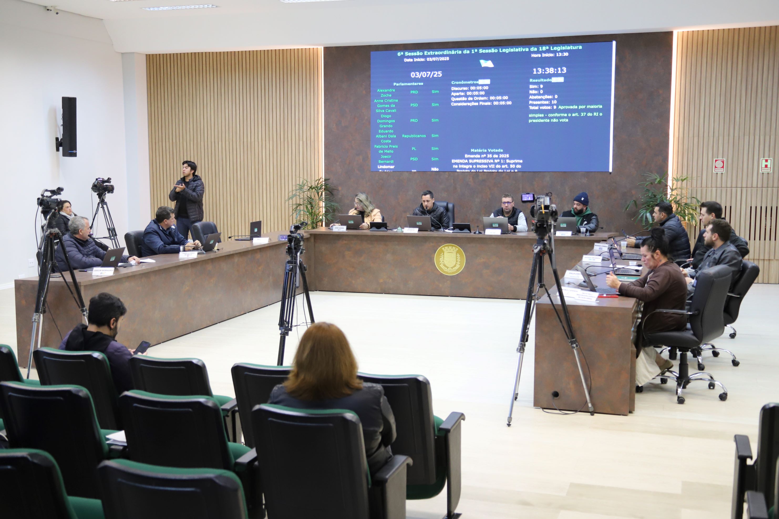 Em Sessão Extraordinária, Legislativo aprova LDO 2026