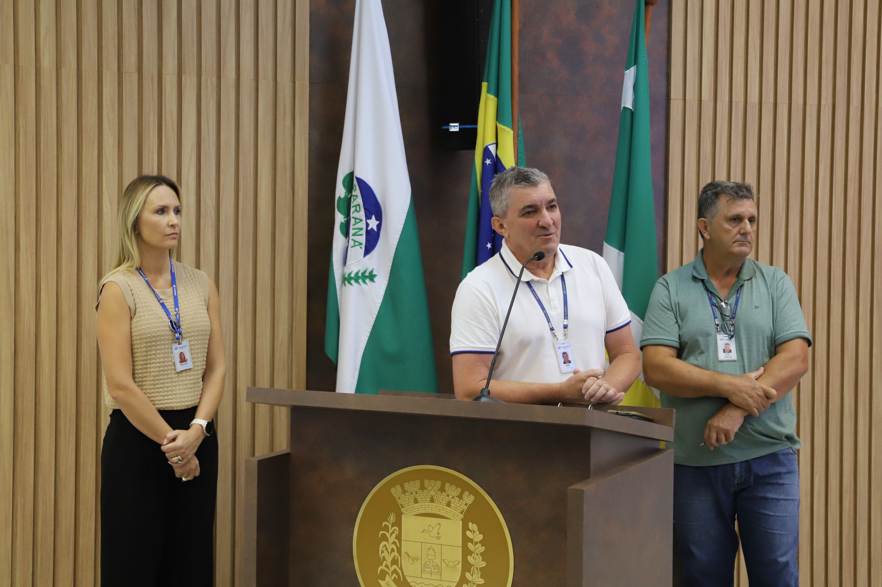 Equipe da Sanepar apresentou, na Câmara, nova Estação de Tratamento de Esgoto e obras de ampliação da rede em Pato Branco