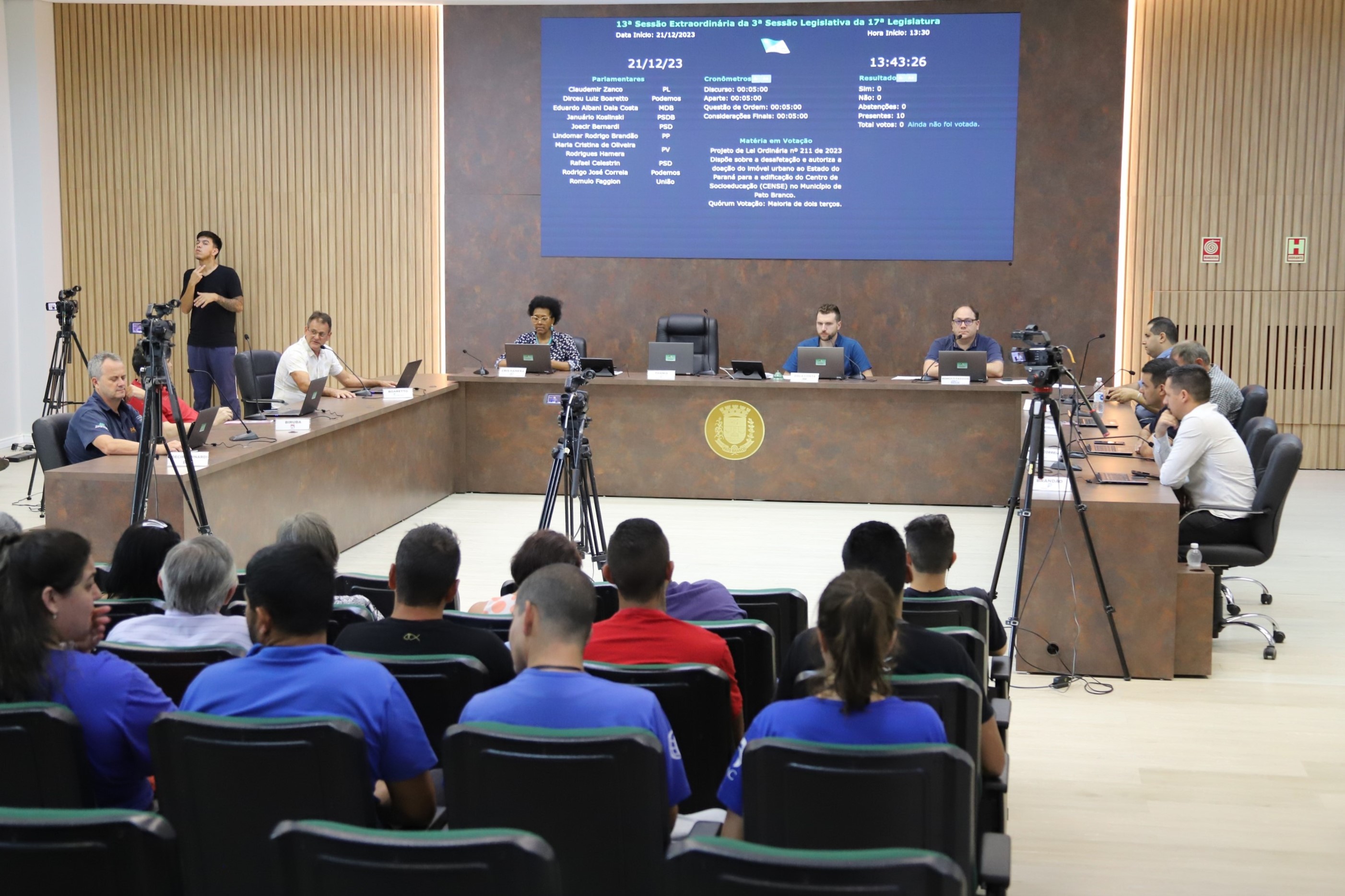 Legislativo aprova projetos em Sessão Extraordinária