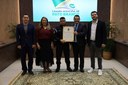 Legislativo entregou Título de Cidadão Benemérito ao delegado da Polícia Civil Anderson Andrei Grosso 