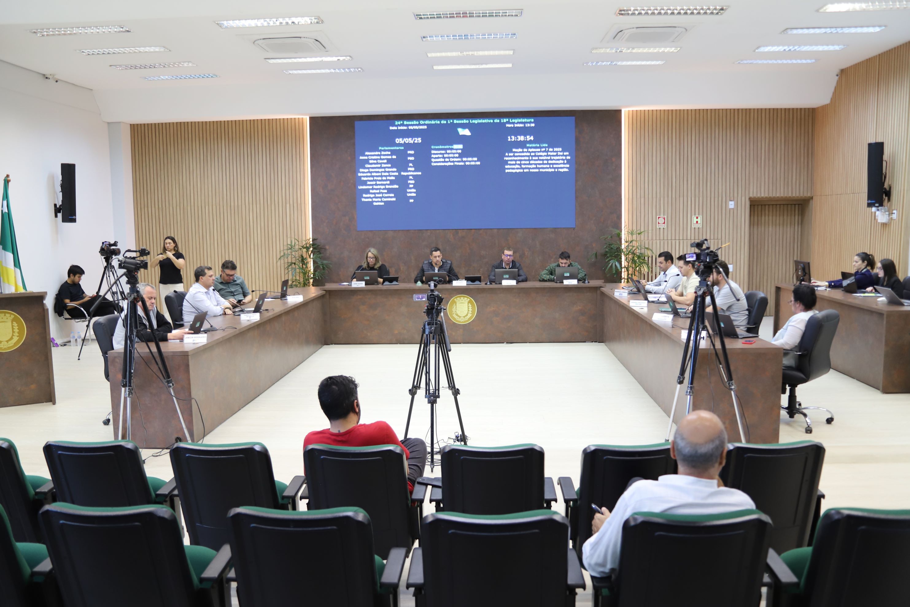 Legislativo realiza Sessão Ordinária