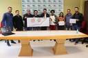 Legislativo recebe do UNIMATER primeiro projeto de ciclofaixa para Pato Branco