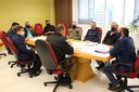 Mesa Diretora da Câmara de Vereadores recebe Conselho Comunitário de Segurança de Pato Branco (CONSEG)