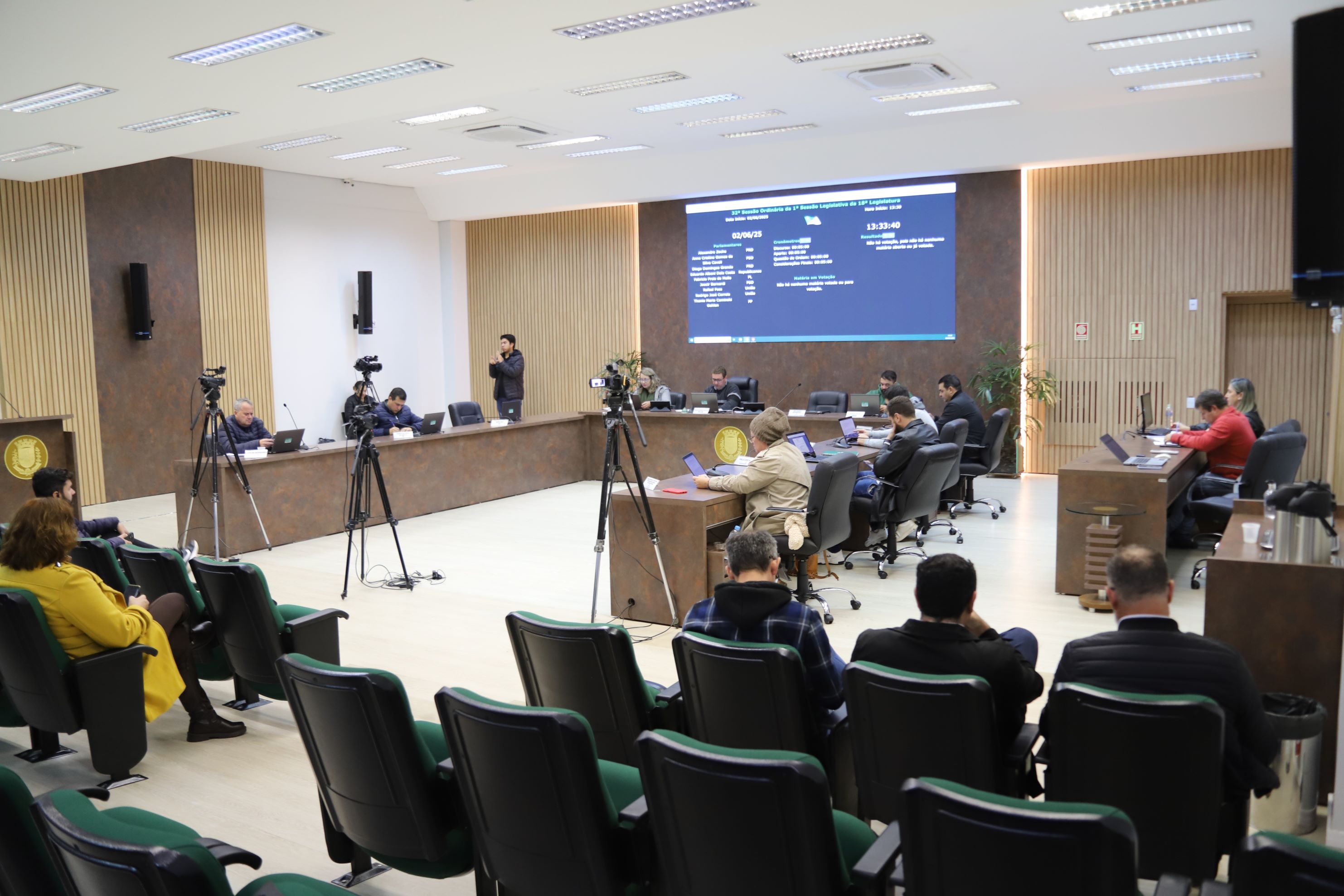 Vereadores aprovam projetos em Sessão Ordinária 